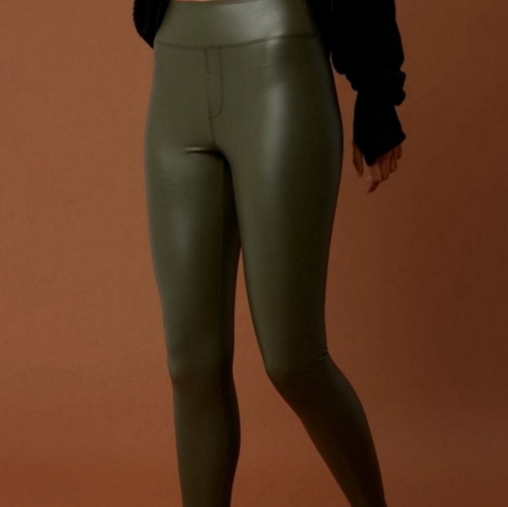 Aerie Offline Real Lux Leggings In Olive